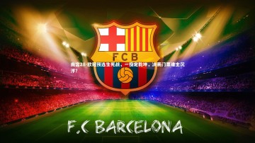 南宫28-欧冠预选生死战，一役定乾坤，决赛门票谁主沉浮？